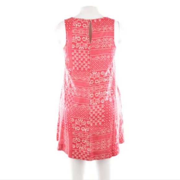 Rachel Zoe A-Line Mia Linen Print Dress w/Pockets-NEW! - Picture 8 of 14